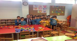 İlçe Milli Eğitim Müdürümüzden Çocuk Sevenler Derneği İlkokuluna Ziyaret