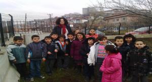 Nazım Akçan İlkokulu Okul Bahçesi Güzelleştirme Çalışması
