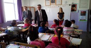 İlçe Milli Eğitim Müdürümüz Peyami Safa İlkokulu ve Ortaokulunu Ziyaret Etti