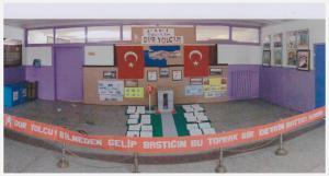 Nazife Hatun İlkokulu - Duvar Gazetesi Hazırlama Yarışması İlkokullar Birincisi