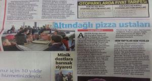 Hürriyet Ankara Gazetesi - 18.03.2015 - Örnek Atıfbey Ortaokulu