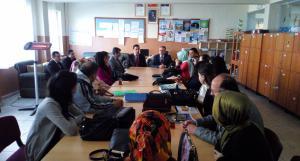 İlçe Milli Eğitim Müdürümüz Karacaören Ortaokulunu Ziyaret Etti