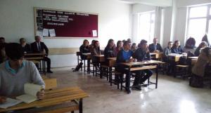 İlçe Milli Eğitim Müdürümüz Mehmet Akif Ersoy Anadolu Lisesini Ziyaret Etti