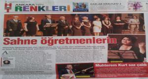 Türk Sanat Müziği Ses Yarışması - Haberturk Ankara Gazetesi 02.05.2015 tarihli yayını
