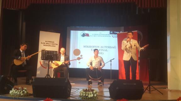 6. Mikrofon Altındağ Öğrenciler Arası Türk Halk Müziği Ses Yarışması Yarı Finali Gerçekleştirildi