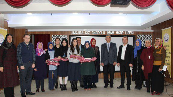 Ankara Kız Anadolu İmam Hatip Lisesine Ziyaret