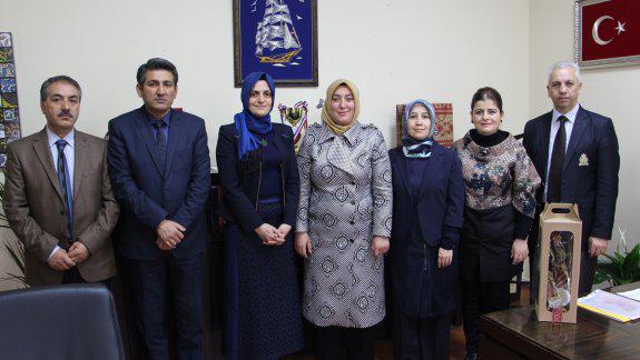 Ankara Olgunlaşma Enstitüsü İdari Personelleri İlçe Milli Eğitim Müdürümüzü Ziyaret Etti