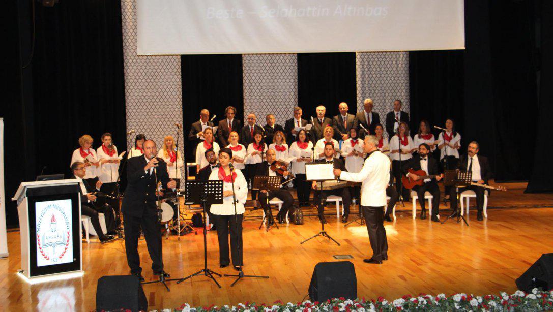 Türk Müziğinden Nağmeler Topluluğunun konseri Cemil Meriç Kültür ve Kongre Merkezinde yapıldı.
