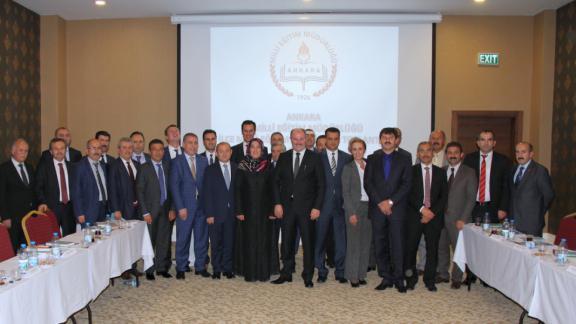 Ankara İlçe Milli Eğitim Müdürleri Toplantısı Yapıldı