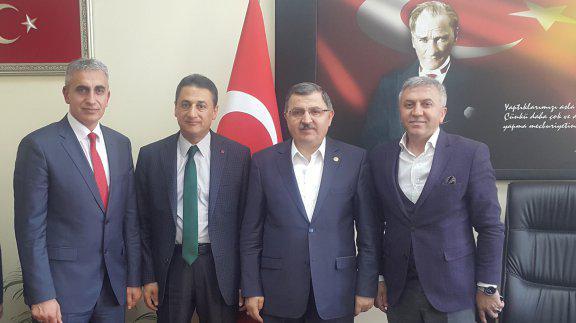 Ankara Milletvekilimiz İlçe Milli Eğitim Müdürlüğümüzü Ziyaret Etti