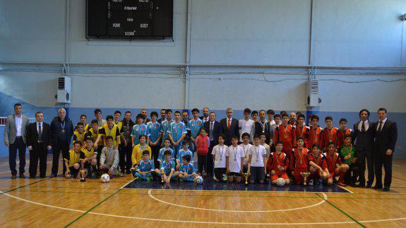 Yıldız Erkekler Futsal Şampiyonu Cebeci Ortaokulu Oldu