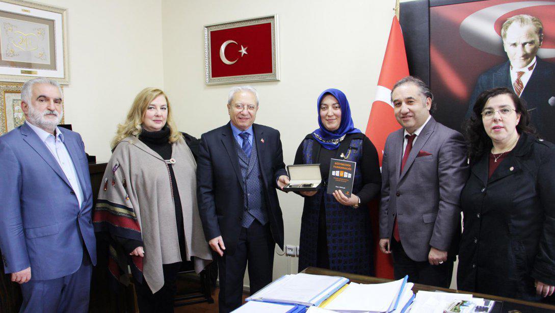 Tüm Karadenizliler Derneği Başkanı Osman IŞIK ve Yönetim Ekibi Müdürümüzü ziyaret ettiler.