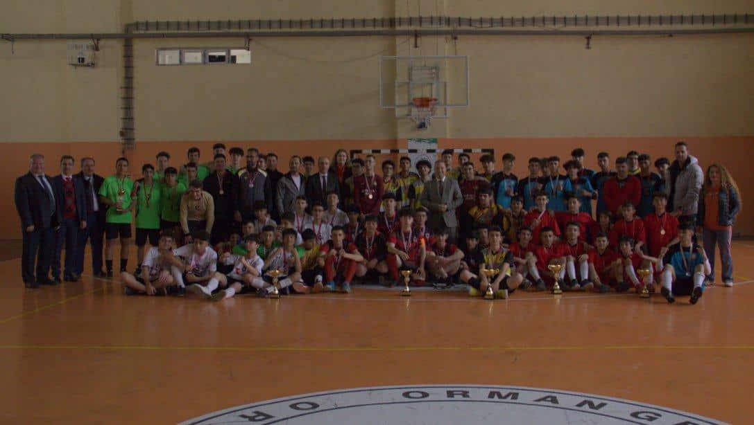 2022-2023 Eğitim Öğretim Yılı Okullararası İlçe Futsal Turnuvası tamamlandı.