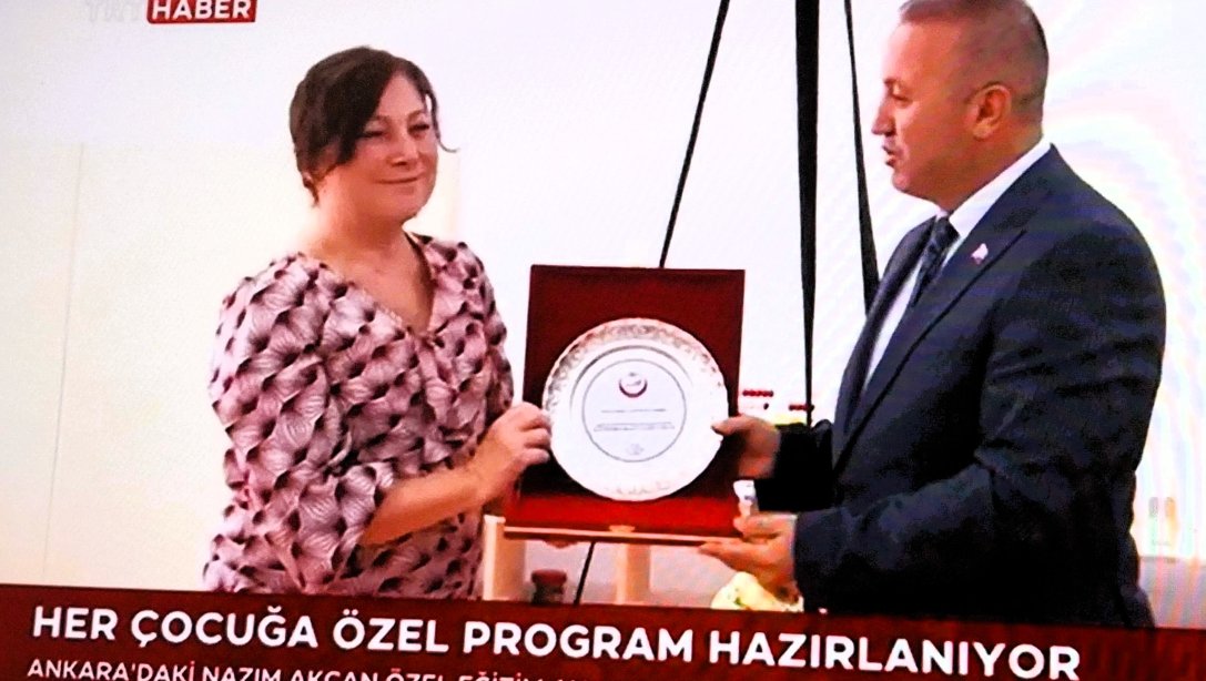 Altındağ / Nazım Akcan Özel Eğitim Anaokulu  Projesinin TRT Ana Haber Akışında Yayımlanması